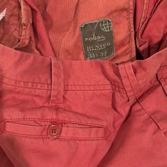 Fossil Hunter straight pants 33x32 in light red - Picture 5 of 6